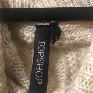 Top shop knit sweater top